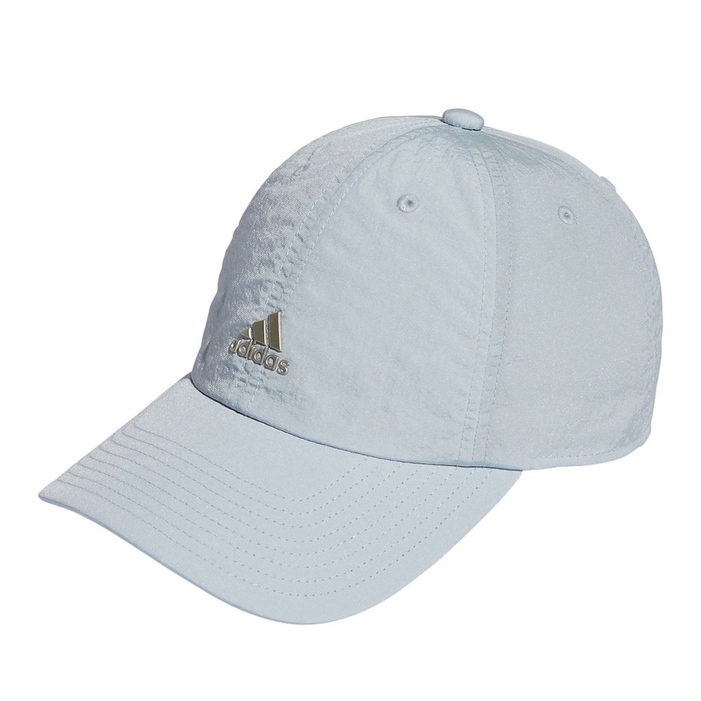 Adidas Zoe Saldana VFA Adjustable Baseball Hat Halo Blue NEW with Stain